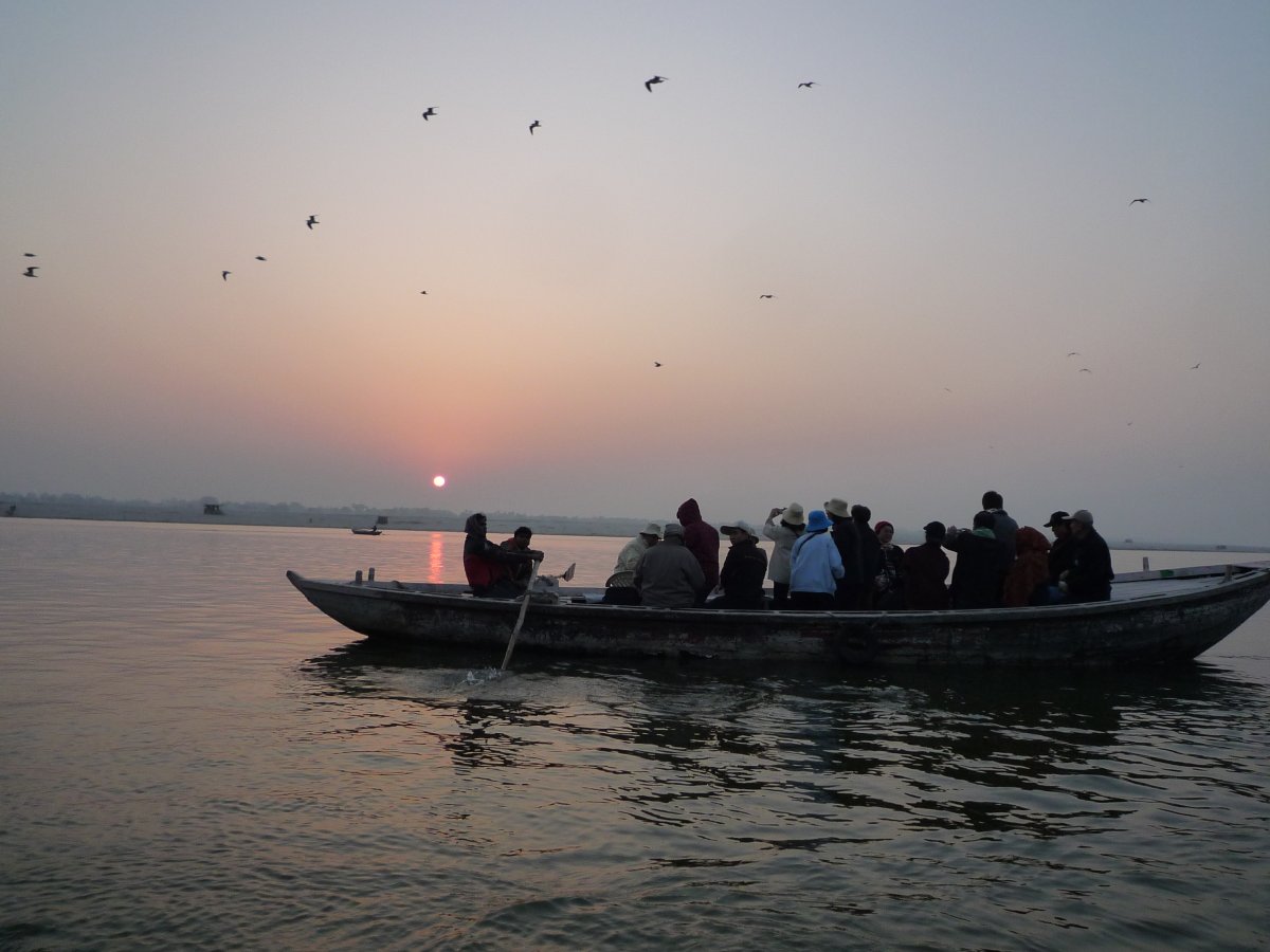 Sunrise - Bank of river Ganga82